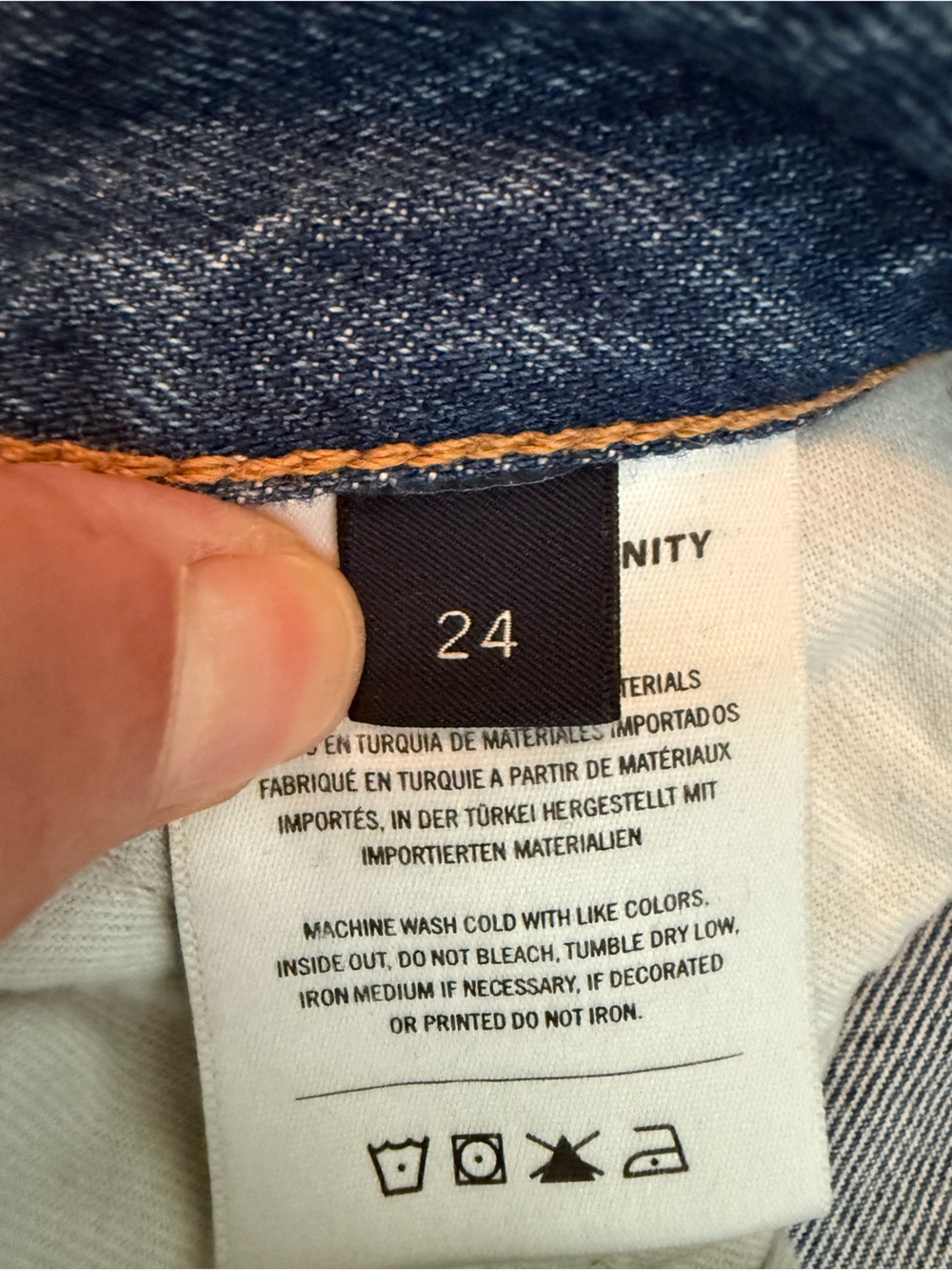 Citizens Of Humanity Paloma Medium Blue Baggy Wide-Leg High-Rise Jeans sz 24 - Picture 6 of 16